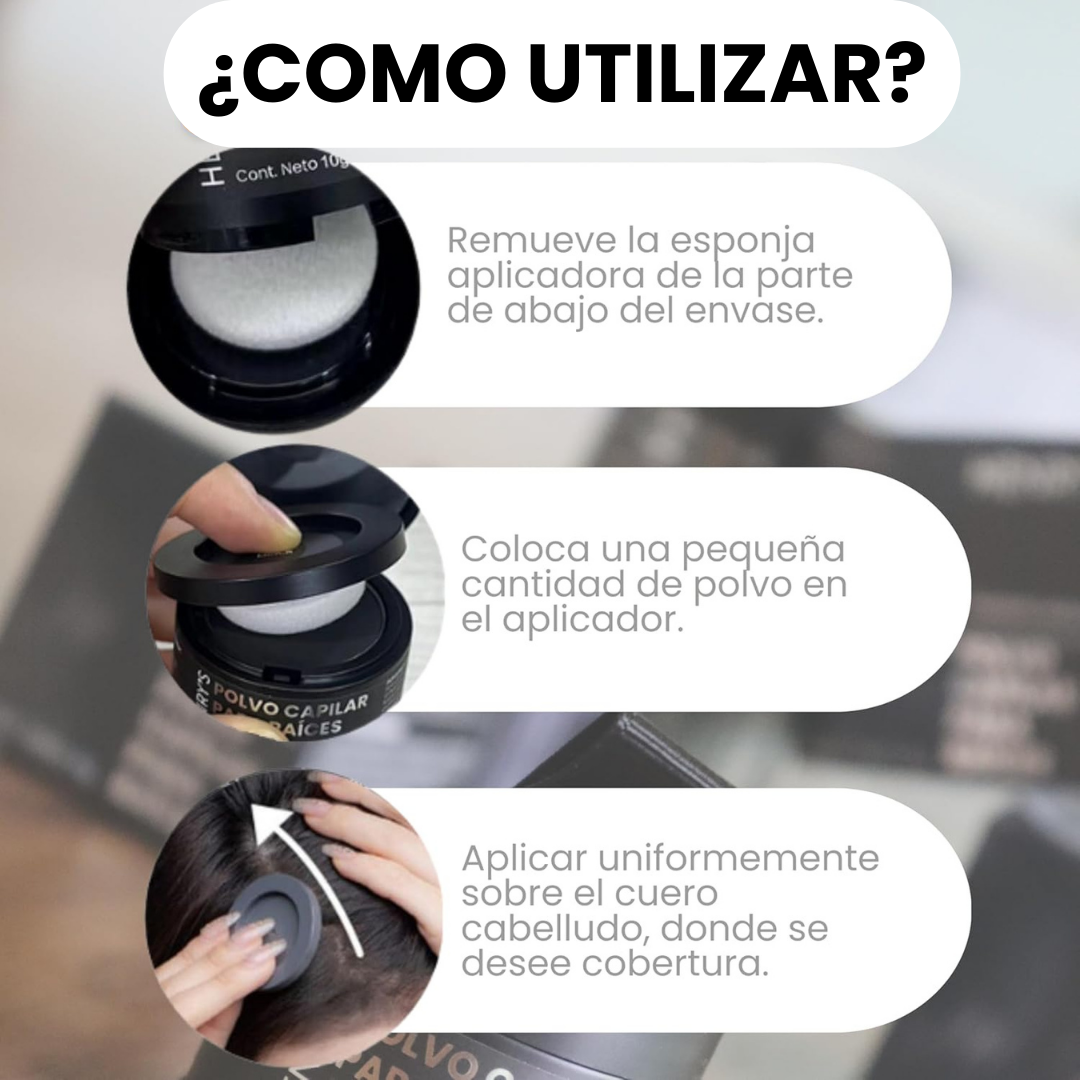HairCover™- Relleno Capilar Instantaneo
