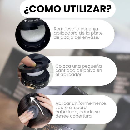 HairCover™- Relleno Capilar Instantaneo