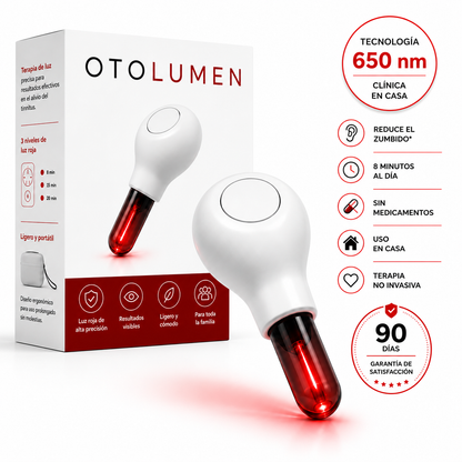 OtoLumen™ – Silencia Tú Zumbido. Recupera tus Noches.