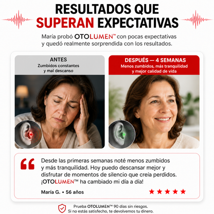 OtoLumen™ – Silencia Tú Zumbido. Recupera tus Noches.