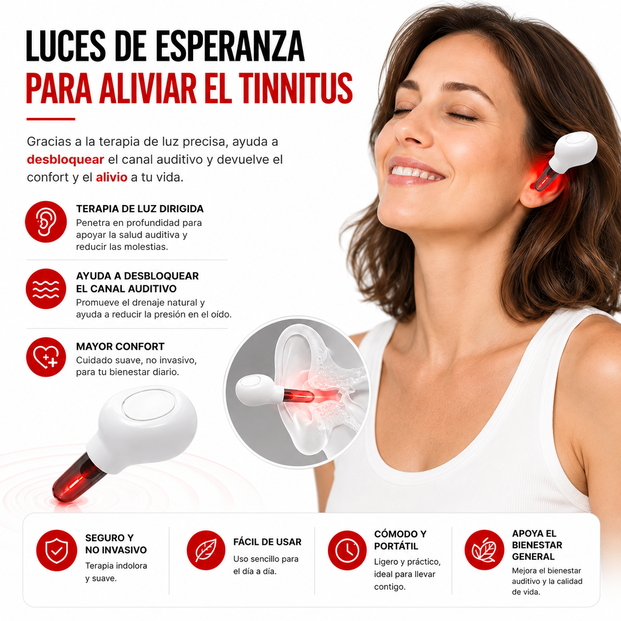 OtoLumen™ – Silencia Tú Zumbido. Recupera tus Noches.