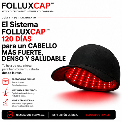 FolluxCap™ — Gorra de Regeneración Capilar