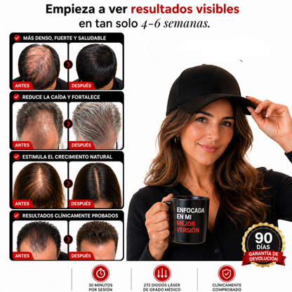 FolluxCap™ — Gorra de Regeneración Capilar