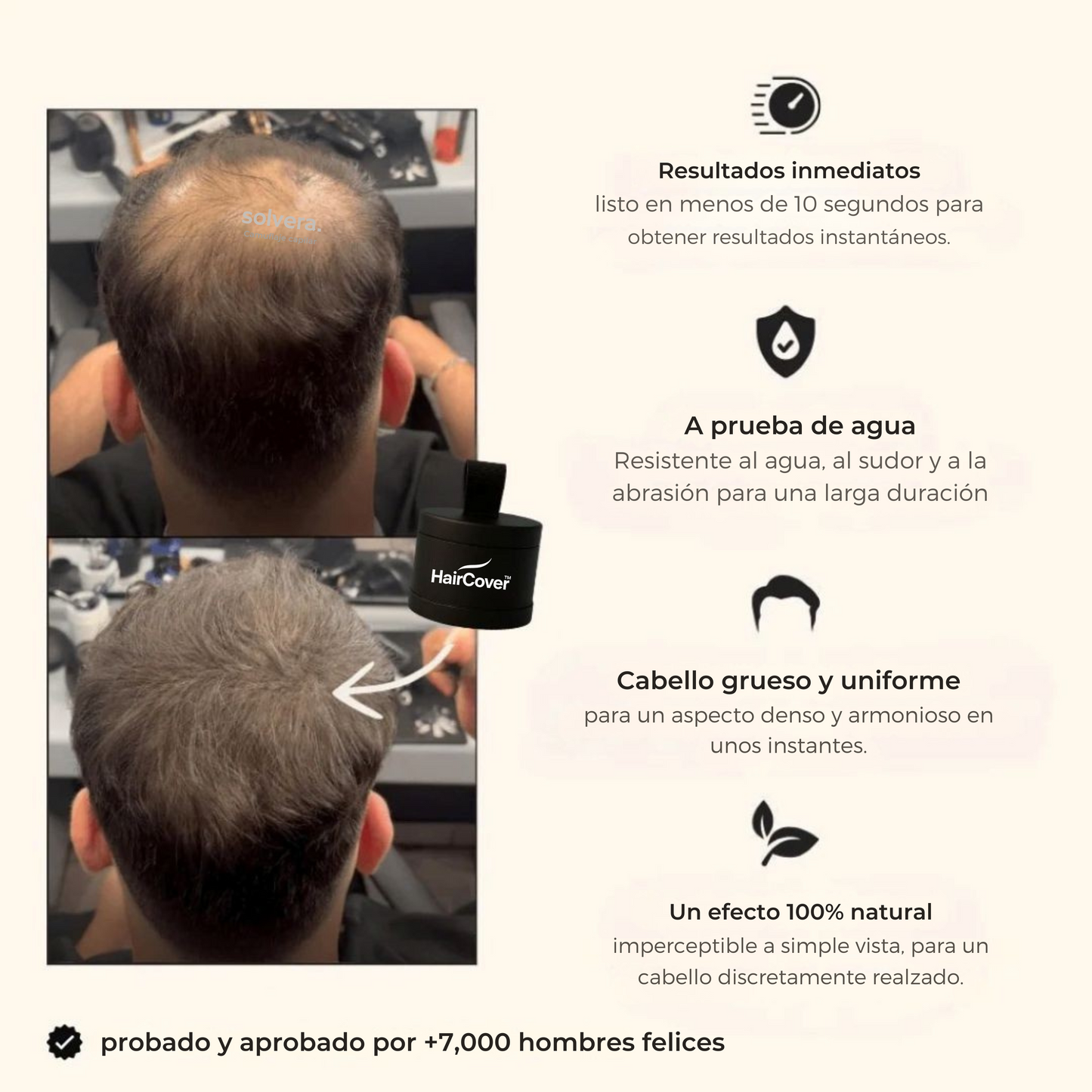 HairCover™- Relleno Capilar Instantaneo